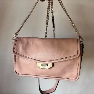 Rag & Bone Pink Crossbody Bag with Chain Strap